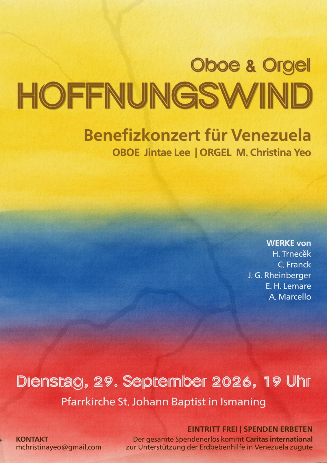 Hoffnungswind - Benefizkonzert für Venezuela