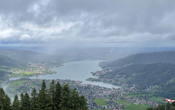 Aussicht Wallberg Bergmesse